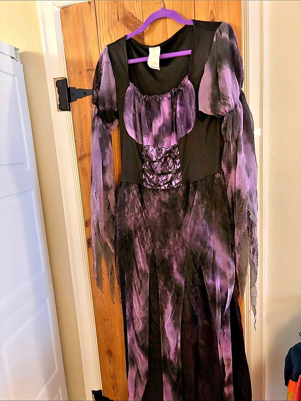 Purple & Black Halloween Costume